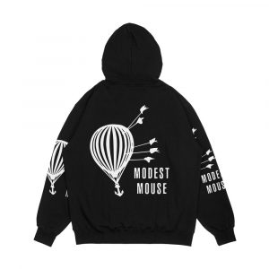 Alternative view of Modest Mouse Good News Before The Ship Sank Combined Album Covers Dark Men's All-Over-Print Hoodie