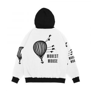 Alternative view of Modest Mouse Good News Before The Ship Sank Combined Album Covers Men's All-Over-Print Hoodie