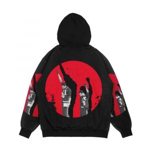 Alternative view of Moments In History Mexico 68 Tommie Smith Men's All-Over-Print Hoodie