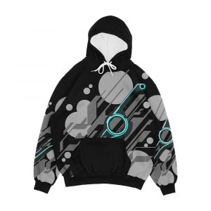 Monado Abstract Grey Men's All-Over-Print Hoodie