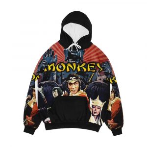 Monkey Magic Men's All-Over-Print Hoodie