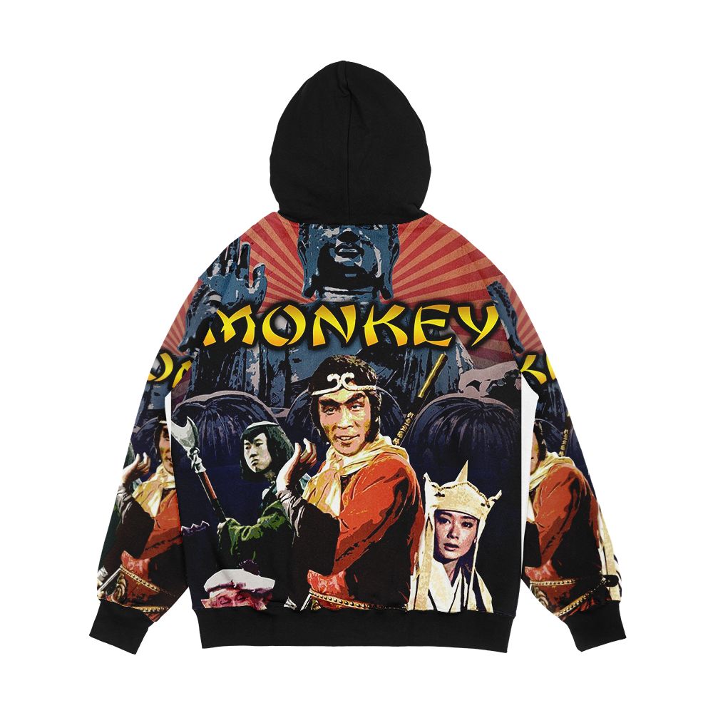 Monkey Magic Men's All-Over-Print Hoodie - Image 2