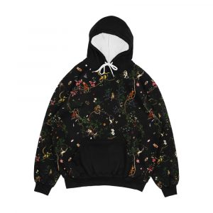 Monkey World Men's All-Over-Print Hoodie