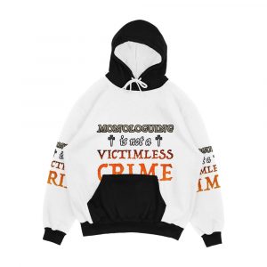 Monologuing Is Not A Victimless Crime Men's All-Over-Print Hoodie