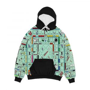 Monolopy Board Game Design Men's All-Over-Print Hoodie
