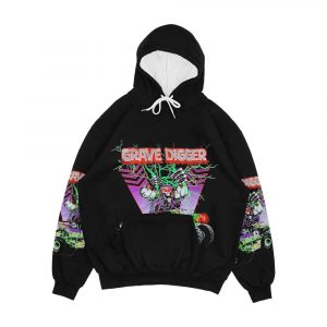 Monster Truck Grave Digger Vintage Hypebeast Men's All-Over-Print Hoodie