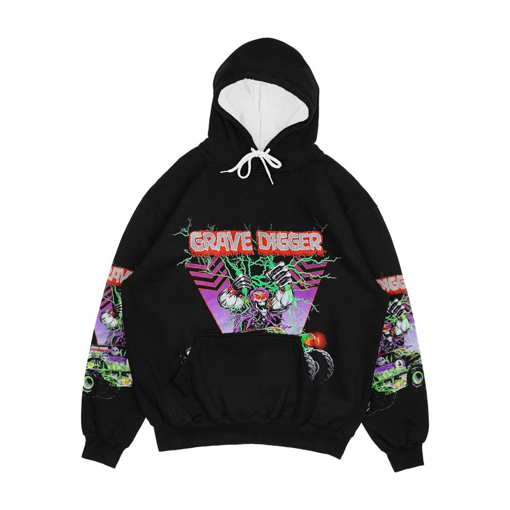 Monster Truck Grave Digger Vintage Hypebeast Men's All-Over-Print Hoodie