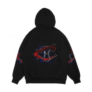 Alternative view of Montreal Canadiens Smoke Men's All-Over-Print Hoodie