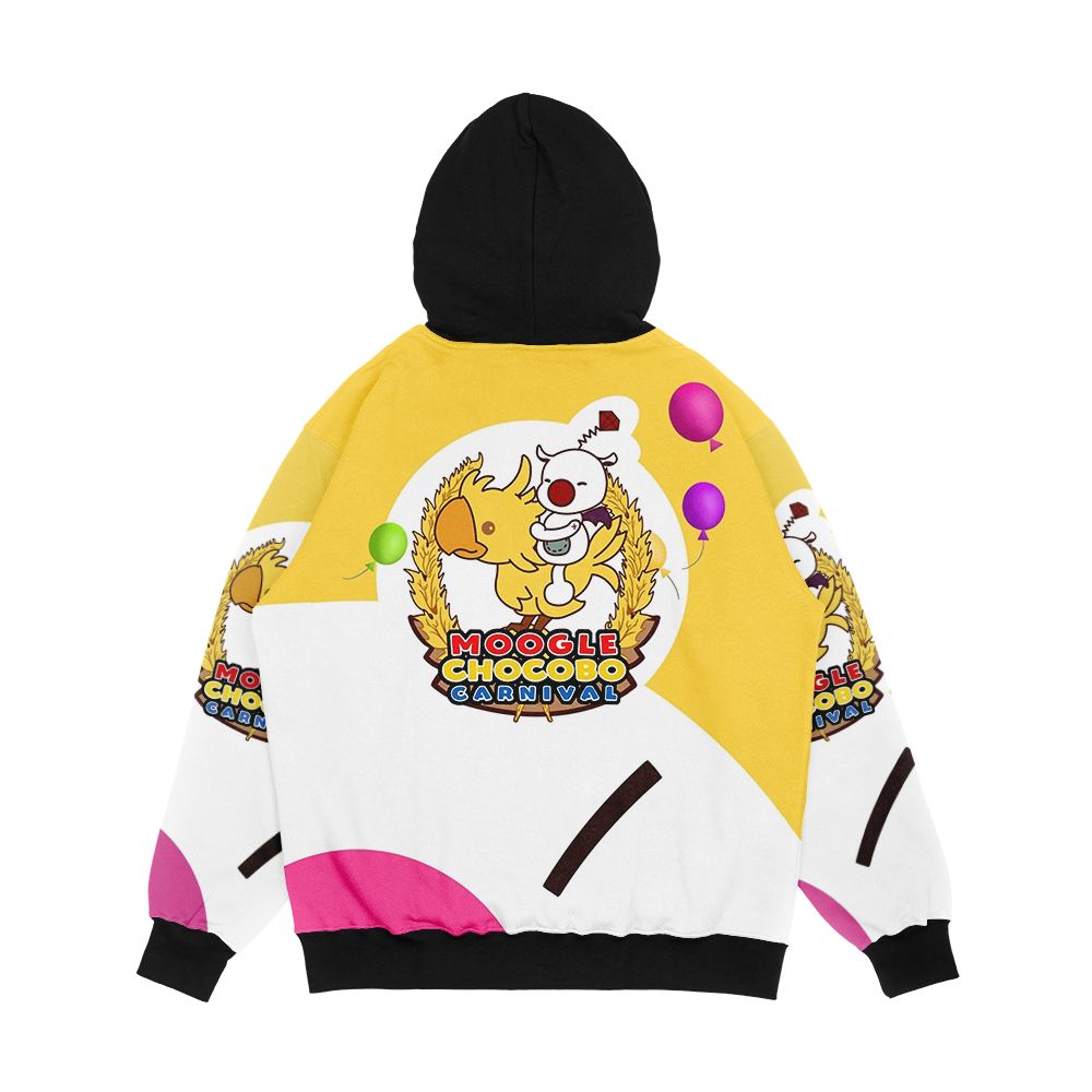 Moogle Chocobo Carnival Men's All-Over-Print Hoodie - Image 2