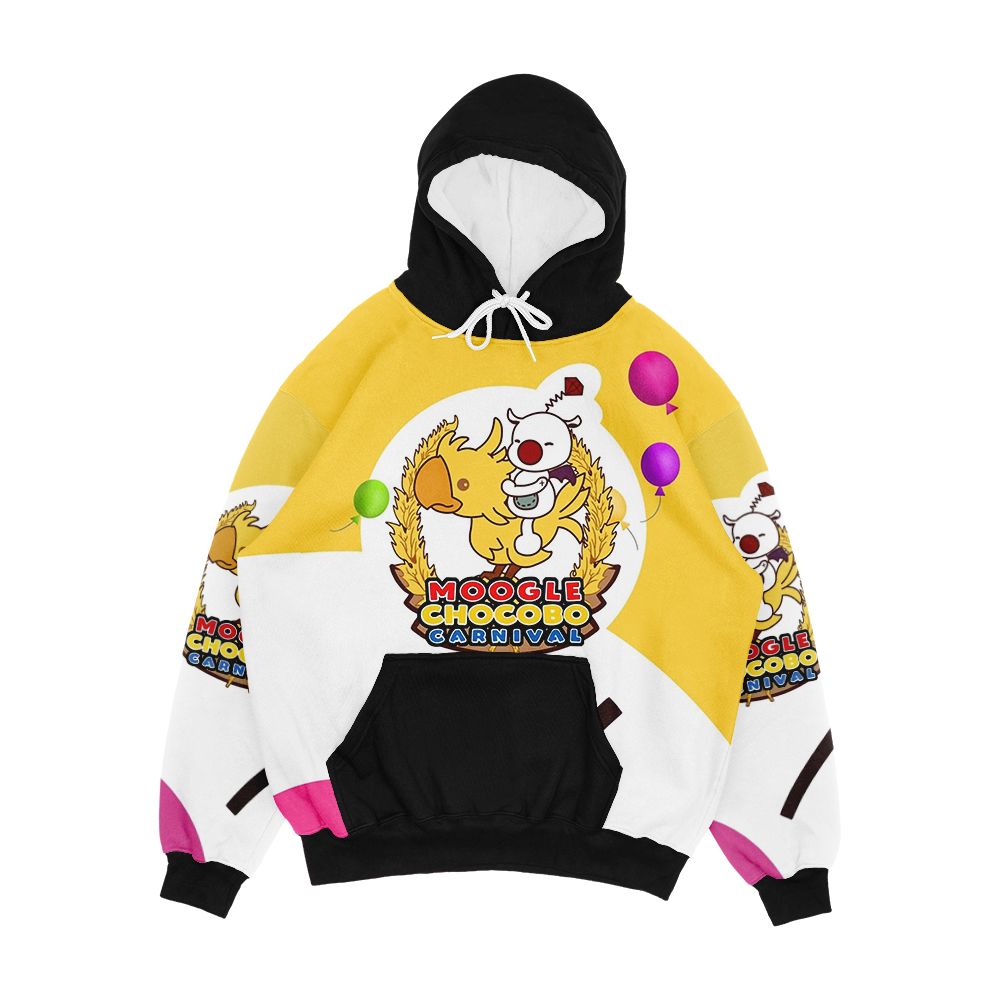 Moogle Chocobo Carnival Men's All-Over-Print Hoodie