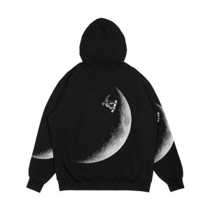 Alternative view of Moon Boarder Astronaut Skateboarding Design Suitable For Men And Women Men's All-Over-Print Hoodie