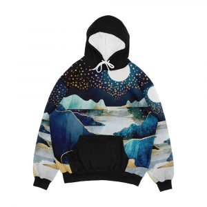 Moon Glow Men's All-Over-Print Hoodie
