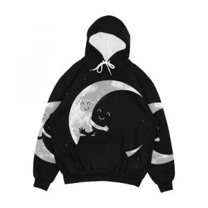 Moon Hug Men's All-Over-Print Hoodie