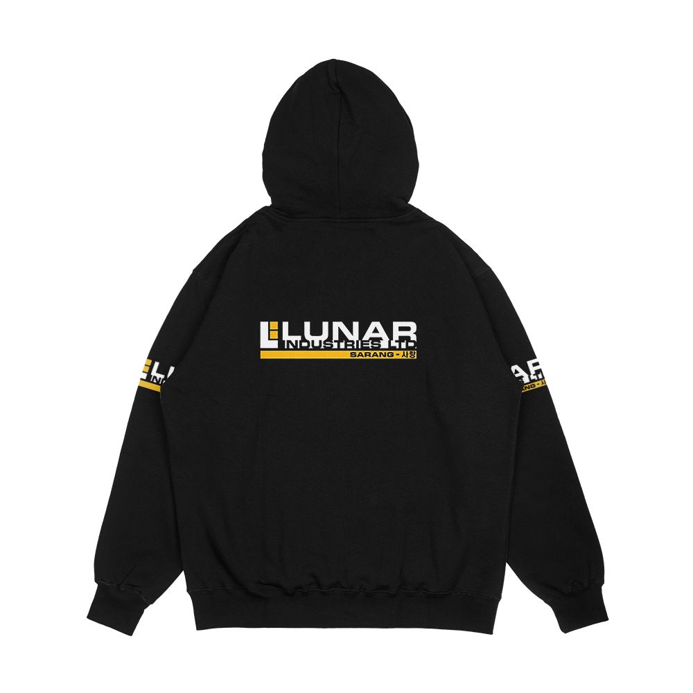 Moon Lunar Industries Ltd Sarang Men's All-Over-Print Hoodie - Image 2