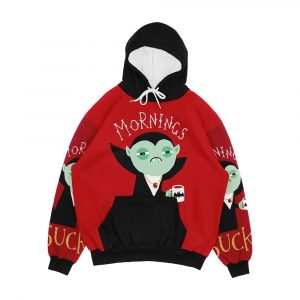 Mornings Suck Men's All-Over-Print Hoodie