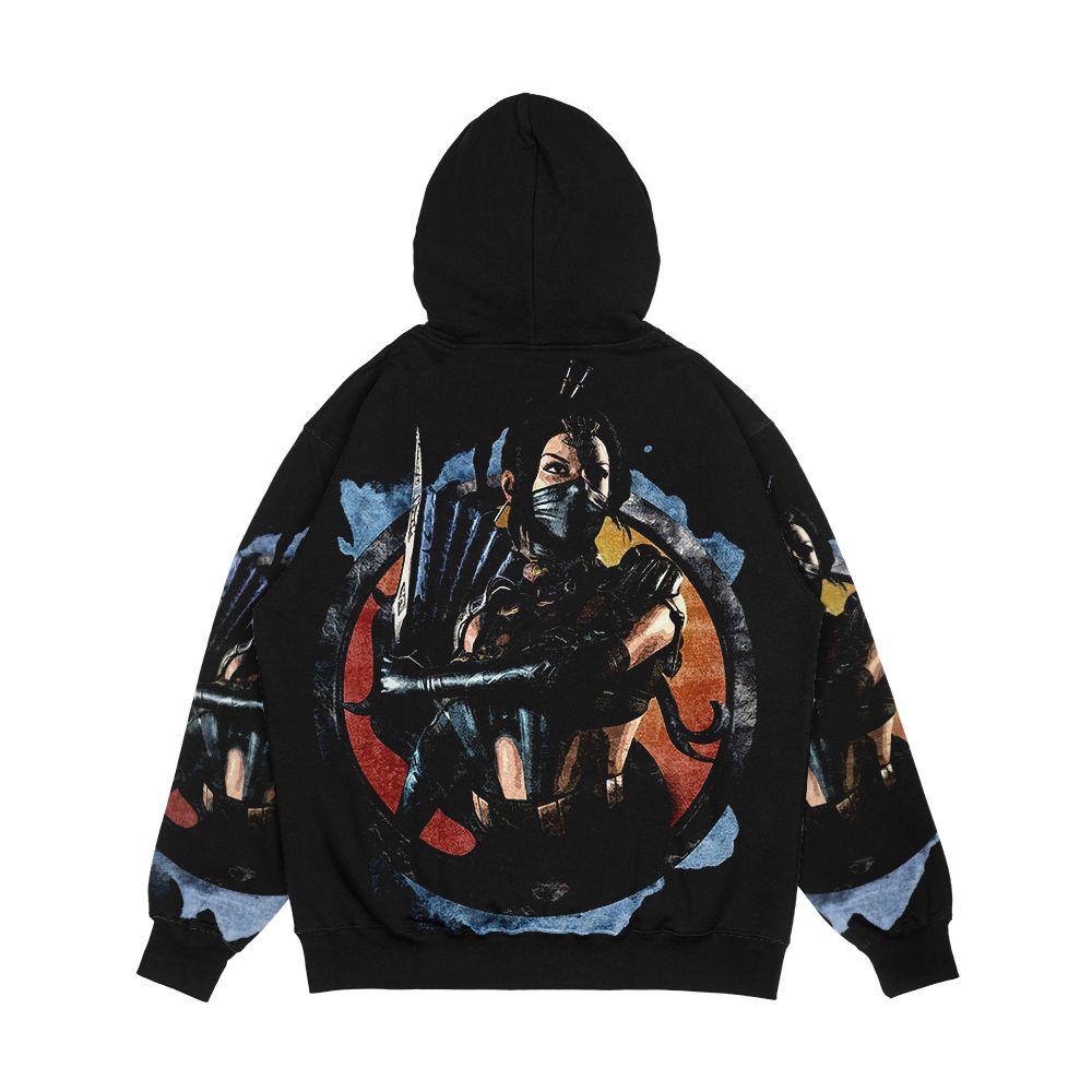 Mortal Kombat Kitana Men's All-Over-Print Hoodie - Image 2