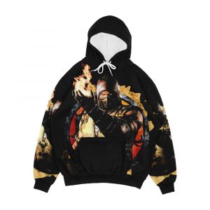 Mortal Kombat Scorpion Men's All-Over-Print Hoodie