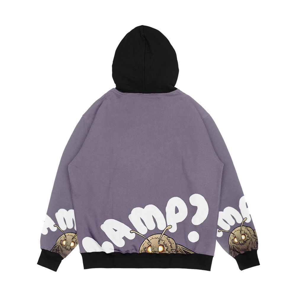 Moth Lamp Meme Men's All-Over-Print Hoodie - Image 2