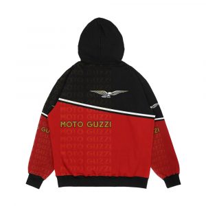 Alternative view of Moto Guzzi Design Concept Men's All-Over-Print Hoodie