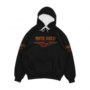 Moto Guzzi Motorcycles Italy Men's All-Over-Print Hoodie
