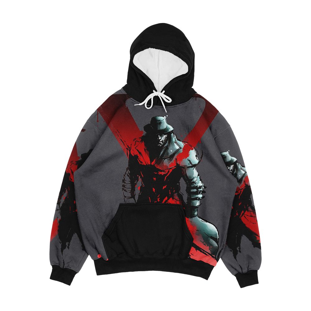 Mr X Men's All-Over-Print Hoodie