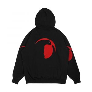 Alternative view of Murakami Vintage Cover Kafka On The Shore Black Cat Men's All-Over-Print Hoodie