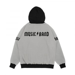 Alternative view of Music Band Buscemi How Do You Do Fellow Kids Men's All-Over-Print Hoodie