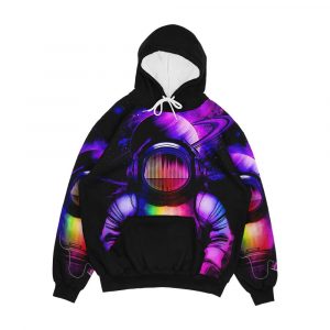 Music In Space Men's All-Over-Print Hoodie