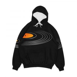 Music Retro Vinyl Record Men's All-Over-Print Hoodie