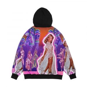 Alternative view of My Childhood Dream Of Being A Xanadu Roller Skating Muse Men's All-Over-Print Hoodie