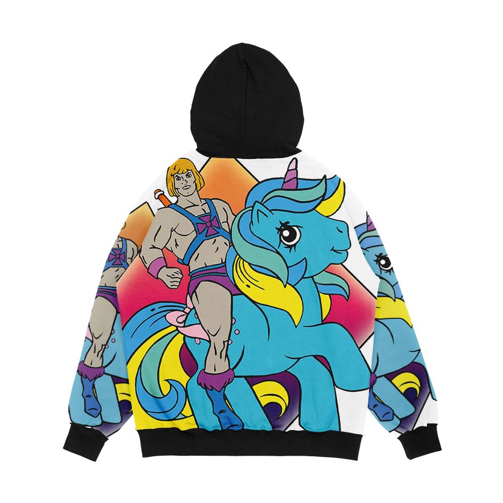 My Little He Man Men's All-Over-Print Hoodie - Image 2