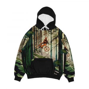 My Therapy Mountain Bike Men's All-Over-Print Hoodie