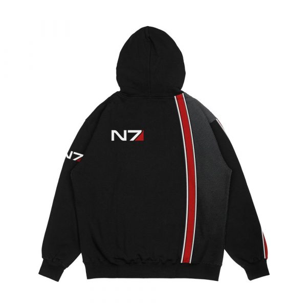 N7 Mass Effect Emblem Men's All-Over-Print Hoodie - Image 2
