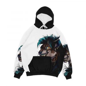 Naerys Smile Men's All-Over-Print Hoodie