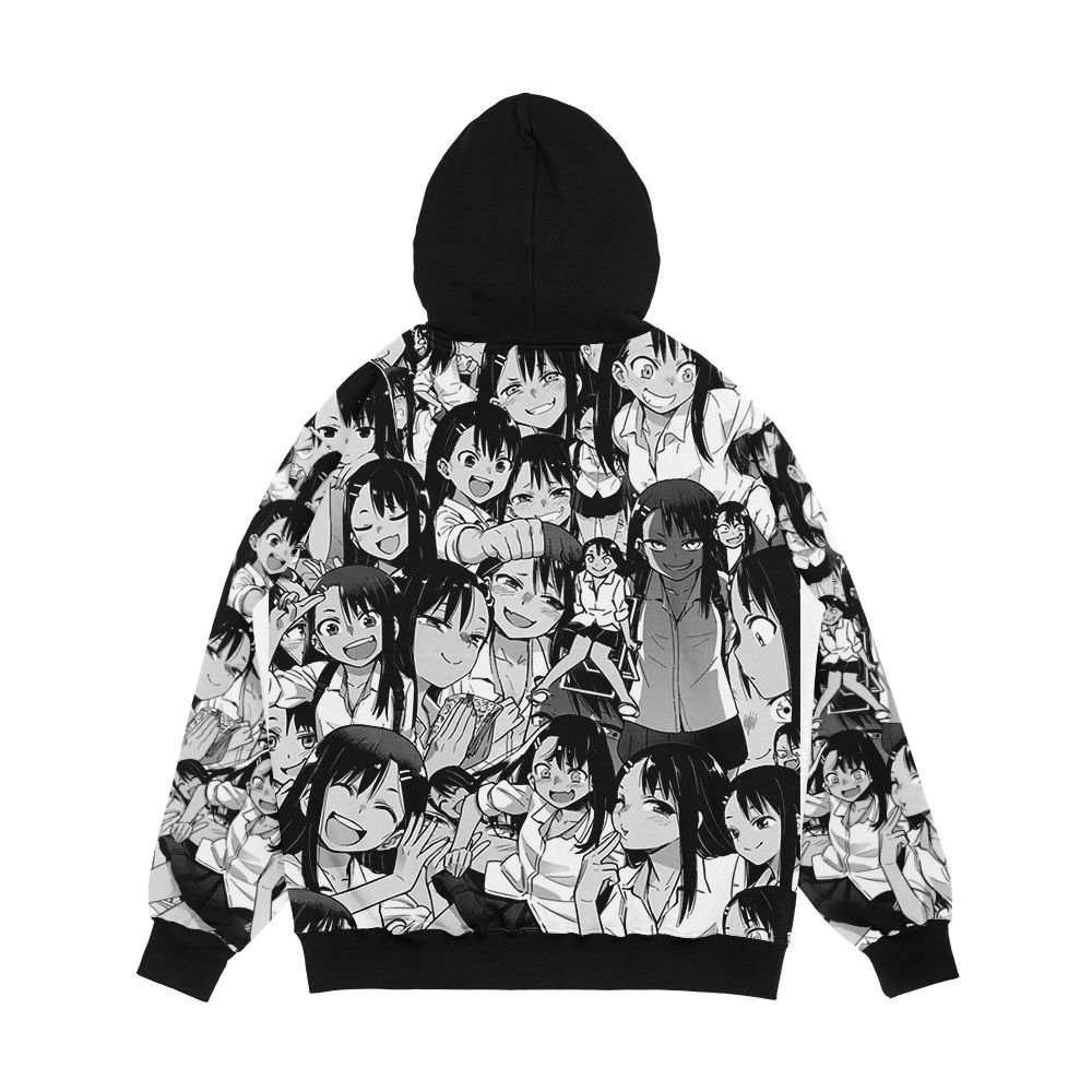 Nagatoro Ultimate Bully Men's All-Over-Print Hoodie - Image 2