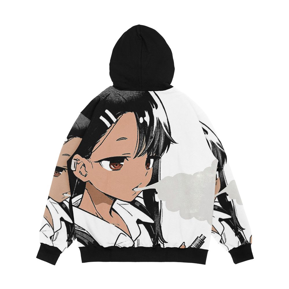Nagatoro Vaping Men's All-Over-Print Hoodie - Image 2