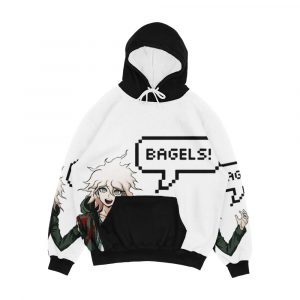 Nagito Komaeda Bagels Nicob Men's All-Over-Print Hoodie