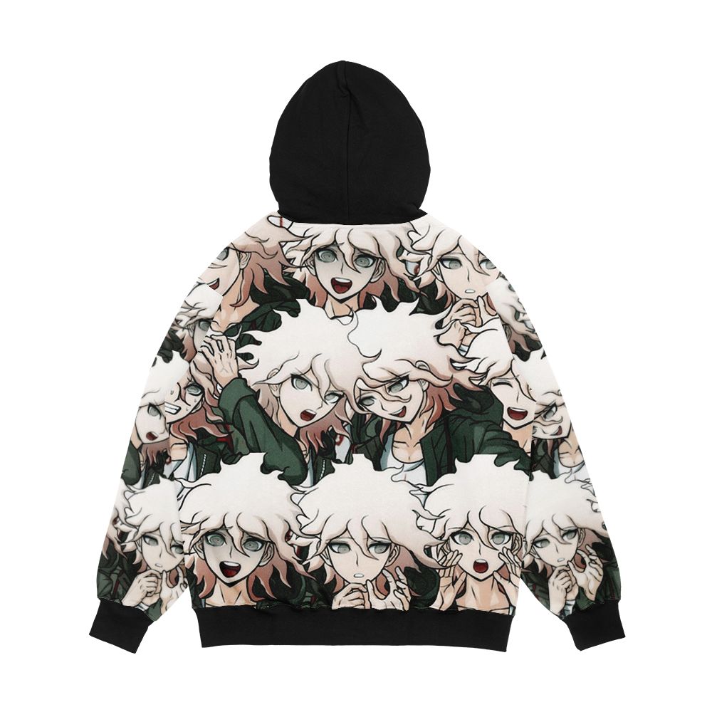 Nagito Komaeda Men's All-Over-Print Hoodie - Image 2