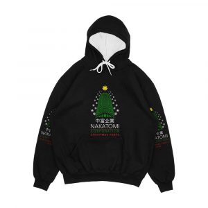 Nakatomi Corporation Christmas Party Snowflake Tower Men's All-Over-Print Hoodie