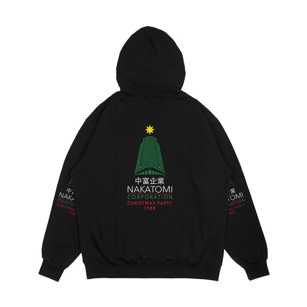 Nakatomi Corporation Christmas Party Tower Men's All-Over-Print Hoodie - Image 2