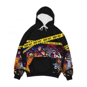 Nanbaka Crew Men's All-Over-Print Hoodie