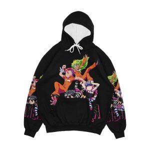 Nanbaka Men's All-Over-Print Hoodie