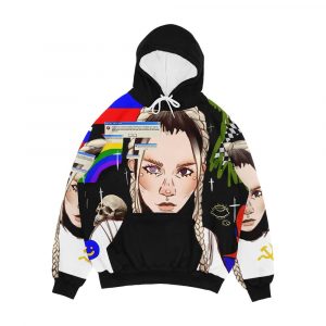 Nastya Kreslina Ic3Peak Men's All-Over-Print Hoodie