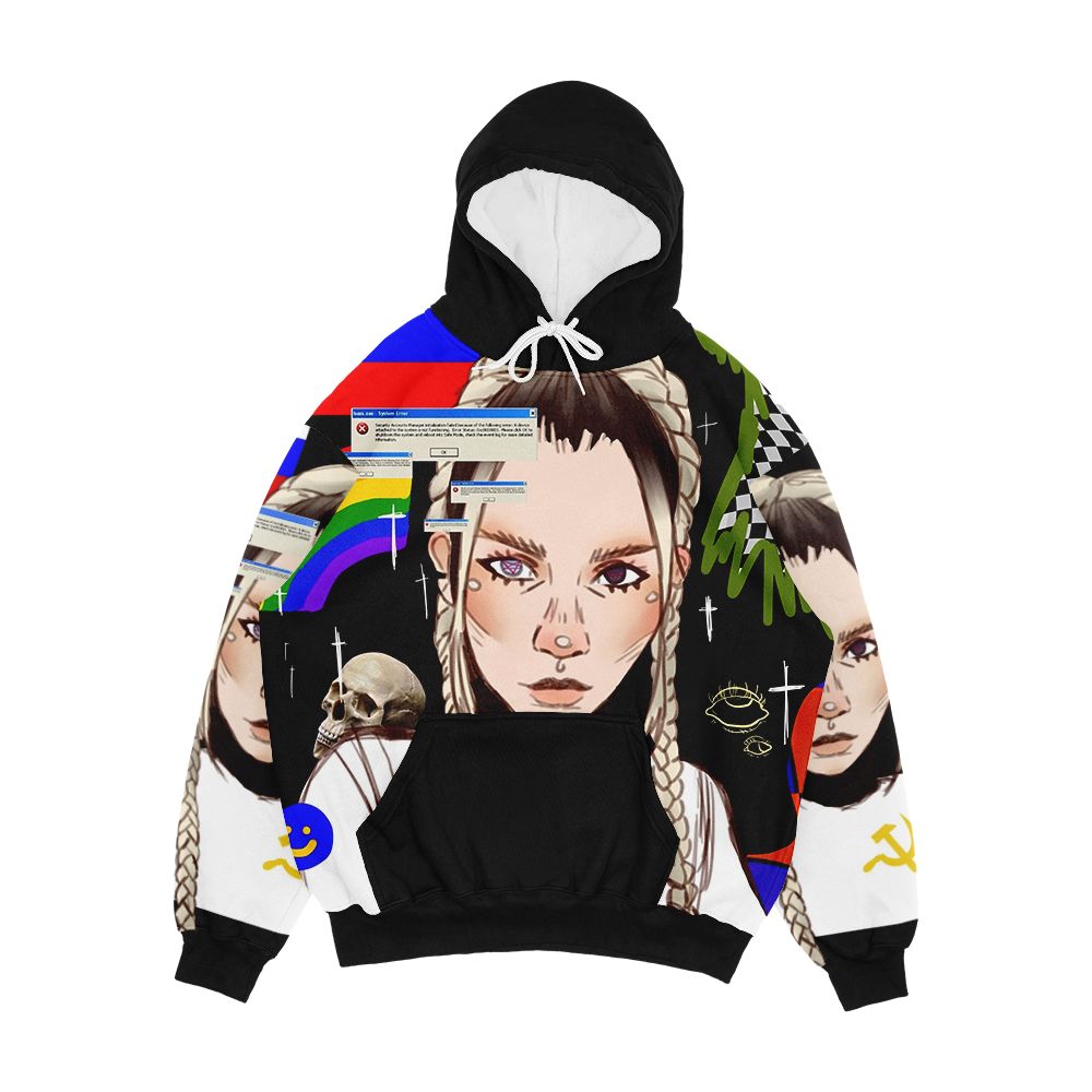 Nastya Kreslina Ic3Peak Men's All-Over-Print Hoodie