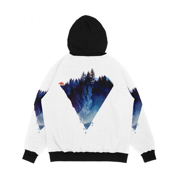 Near To The Edge Men's All-Over-Print Hoodie - Image 2