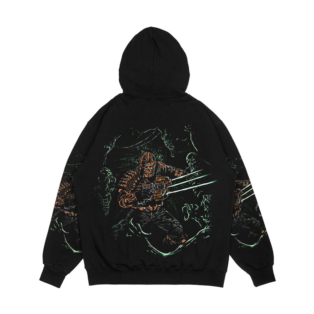 Necro Nightmare Men's All-Over-Print Hoodie - Image 2