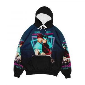 Neon 80's Grease 2 Men's All-Over-Print Hoodie