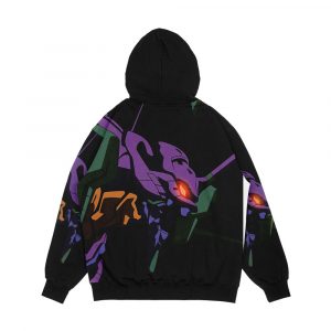 Alternative view of Neon Genesis Evangelion Evangelion Unit 01 Men's All-Over-Print Hoodie