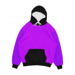 Neon Purple Men's All-Over-Print Hoodie