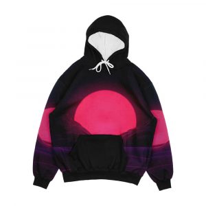 Neon Sunset Men's All-Over-Print Hoodie